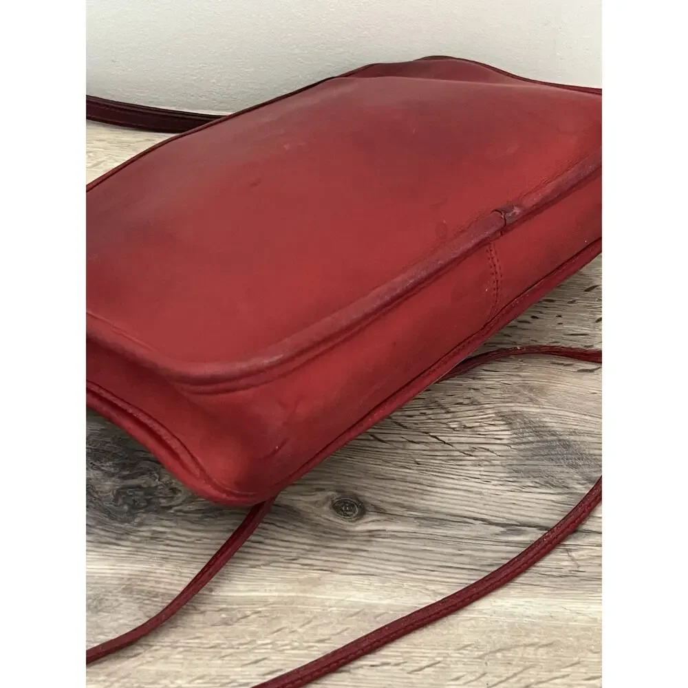 Coach Vintage Bonnie Cashin Basic Bag 6031 Zip Crossbody Clutch Bag RARE AS IS